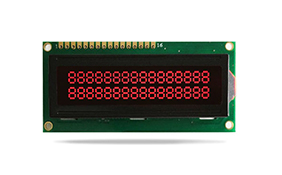 字符型車載液晶模塊JXD1602A-S FSTN負(fù)顯 紅字 字符型車載液晶模塊JXD1602A-S FSTN負(fù)顯 紅字
