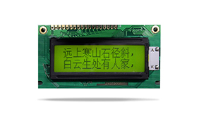 中文字庫設備液晶模塊JXD12232F STN 黃綠屏 中文字庫設備液晶模塊JXD12232F STN 黃綠屏